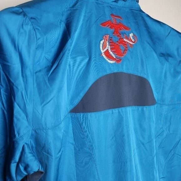 Brooks Marine Corps 2014 Windbreaker Jacket Medium - Picture 12 of 15